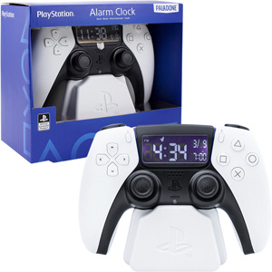 Playstation Alarm Clock - Alarm Clock Product Shot - aa Global - EL0299